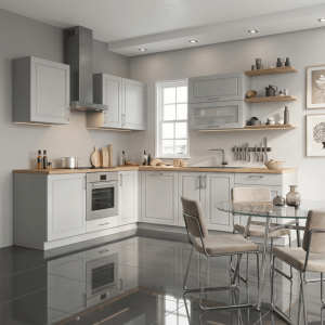 Cocina en L completa Gama Media ref-52a 220 y 260 cms