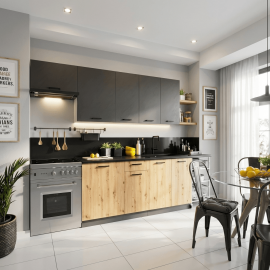 Cocina completa 180 y 240 cms Gama Media ref-58