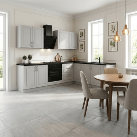 Cocina en L completa 200 y 260 cms Gama Media ref-405d