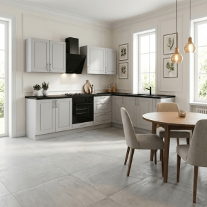 Cocina en L completa 200 y 260 cms Gama Media ref-405d