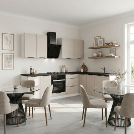 Cocina en L completa 200 y 260 cms Gama Media ref-405a