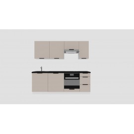 Cocina completa 220 cms Gama Media ref-406A