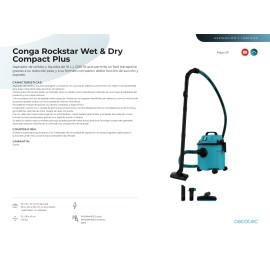 Conga Rockstar Wet & Dry Compact Plus