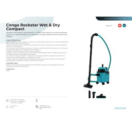 Conga Rockstar Wet & Dry Compact