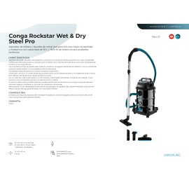 Conga Rockstar Wet & Dry Steel Pro