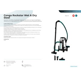 Conga Rockstar Wet & Dry Steel