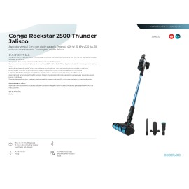 Aspirador vertical Conga Rockstar 2500 Thunder Jalisco