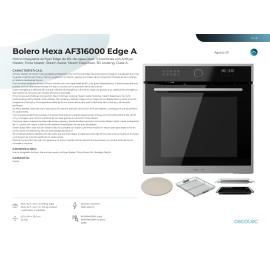 Horno integrable Bolero Hexa AF316000 Edge A