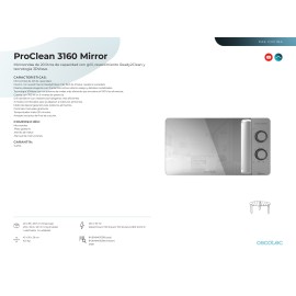 Microondas Proclean 3160 Mirror