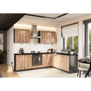 Cocina en L completa 200 y 260 cms Gama Economica ref-41