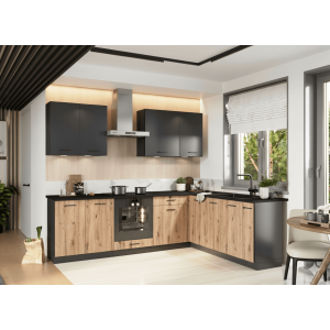 Cocina en L completa 200 y 260 cms Gama Economica ref-41b