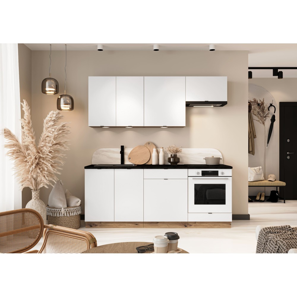 Cocina completa 200 cms Gama Economica ref-44 Cocina completa 200 cms Gama Economica ref-44