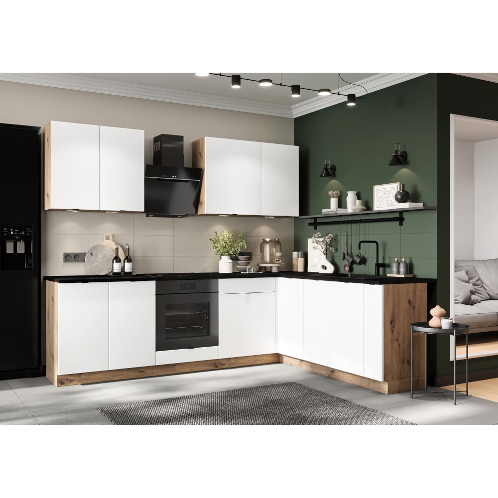 Cocina en L completa 200 y 260 cms Gama Economica ref-45 Cocina en L completa 200 y 260 cms Gama Economica ref-45