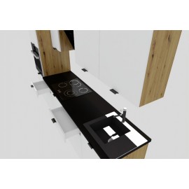 Cocina completa 280 cms Gama Economica ref-207B Cocina completa 280 cms Gama Economica ref-207B