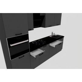 Cocina completa 280 cms Gama Economica ref-207A Cocina completa 280 cms Gama Economica ref-207A