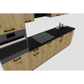 Cocina completa 280 cms Gama Economica ref-207A Cocina completa 280 cms Gama Economica ref-207A
