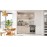 Cocina completa 120 y 180 cms Gama Economica ref-26