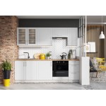 Modulos para cocinas color gris claro gama media presupuesto gratuito ref-25 MODELO NATALIA