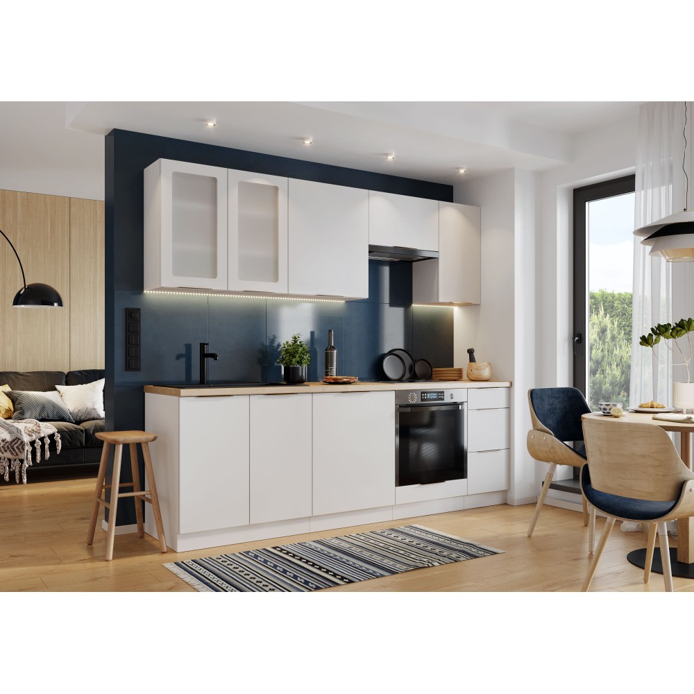 Cocina completa 240 cms ref-70A Gama Alta Cocina completa 240 cms ref-70A Gama Alta
