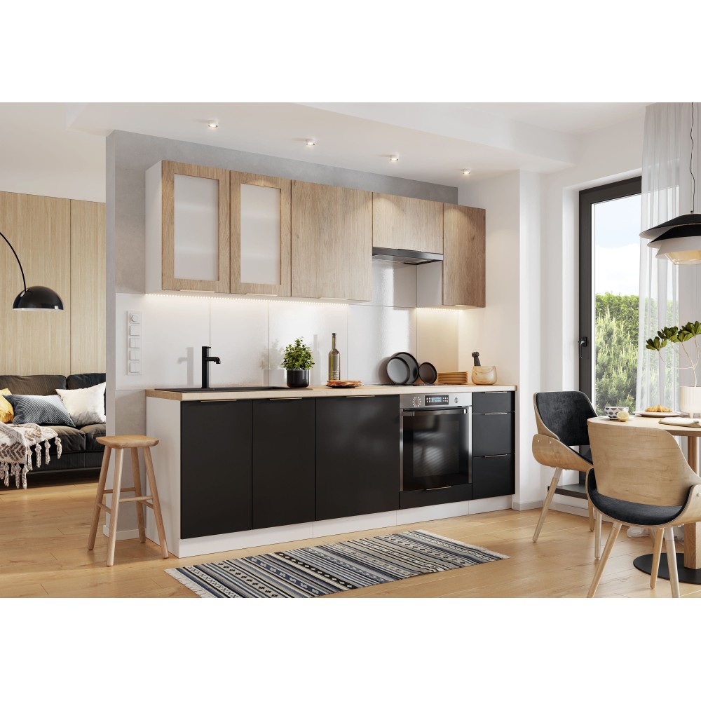 Cocina completa 240 cms ref-70C Gama Alta Cocina completa 240 cms ref-70C Gama Alta