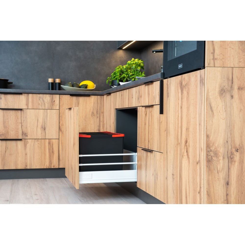 NOORA Cocina Completa Modular + Lineal L 180 cm 6 piezas Encimera INCLUIDO  Juego de muebles de cocina