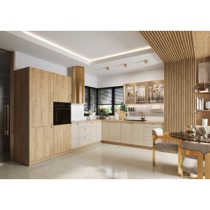 Cocina en L completa 330 y 310 cms ref-91 Gama Alta