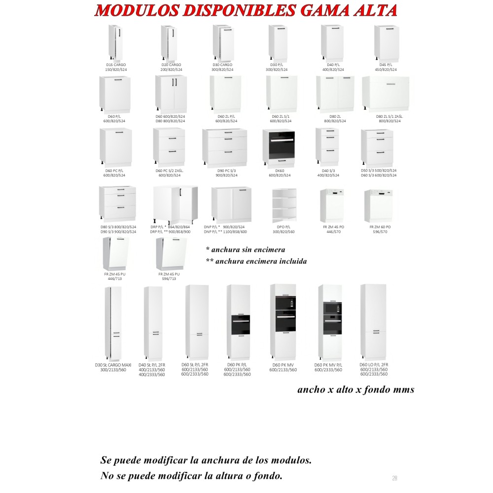 TECNICO MODULOS INFERIORES GAMA ALTA