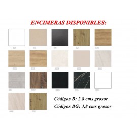 Cocina completa 280 cms Gama Economica ref-207D Cocina completa 280 cms Gama Economica ref-207D