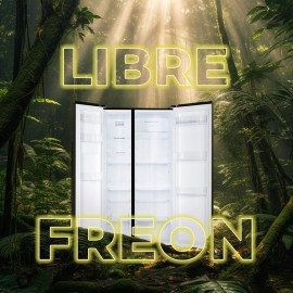 Frigorifico americano ref-20 EVVO modelo F90 Aqua 177 cms