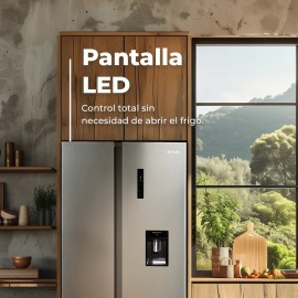 Frigorifico americano ref-20 EVVO modelo F90 Aqua 177 cms