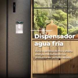 Frigorifico americano ref-20 EVVO modelo F90 Aqua 177 cms