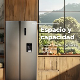 Frigorifico americano ref-20 EVVO modelo F90 Aqua 177 cms