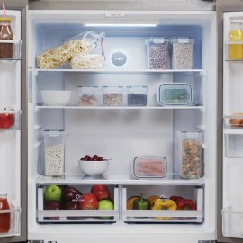 Frigorifico americano ref-23 EVVO modelo F80 con dispensador 183 cms