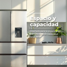 Frigorifico americano ref-23 EVVO modelo F80 con dispensador 183 cms