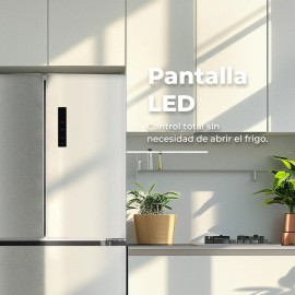 Frigorifico americano ref-23 EVVO modelo F80 con dispensador 183 cms