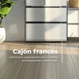 Frigorifico americano ref-23 EVVO modelo F80 con dispensador 183 cms