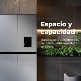 Frigorifico americano ref-26 EVVO modelo F100X Aqua 183 cms