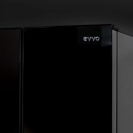 Frigorifico americano ref-27 EVVO modelo F100B Glass 183 cms