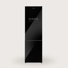 Frigorifico combi ref-03 EVVO modelo F55 Glass 186 cms