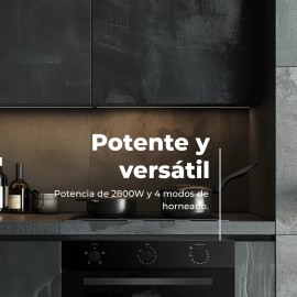 Horno integrable de conveccion ref-01 EVVO modelo H10 77 litros