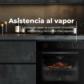 Horno integrable de conveccion ref-01 EVVO modelo H10 77 litros