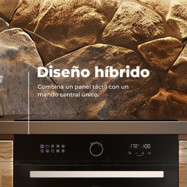 Horno integrable de vapor ref-03 EVVO modelo H25 airfryer 81 litros