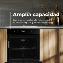 Horno integrable de vapor ref-05 EVVO modelo H26 airfryer 81 litros