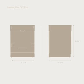 Lavavajillas integrable ref-03 EVVO modelo DI.2 PRO 60 cms Lavavajillas integrable ref-03 EVVO modelo DI.2 PRO 60 cms