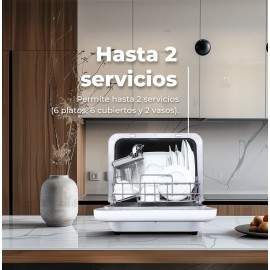 Lavavajillas portatil ref-01 EVVO modelo MINI D TRIP 42 cms