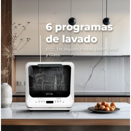 Lavavajillas portatil ref-01 EVVO modelo MINI D TRIP 42 cms