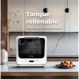 Lavavajillas portatil ref-01 EVVO modelo MINI D TRIP 42 cms