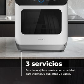 Lavavajillas portatil ref-03 EVVO modelo MINI D TRIP2 42 cms