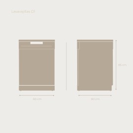 Lavavajillas ref-02 EVVO modelo D1 60 cms