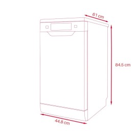 Lavavajillas ref-03 EVVO modelo D3 SLIM 45 cms Lavavajillas ref-03 EVVO modelo D3 SLIM 45 cms